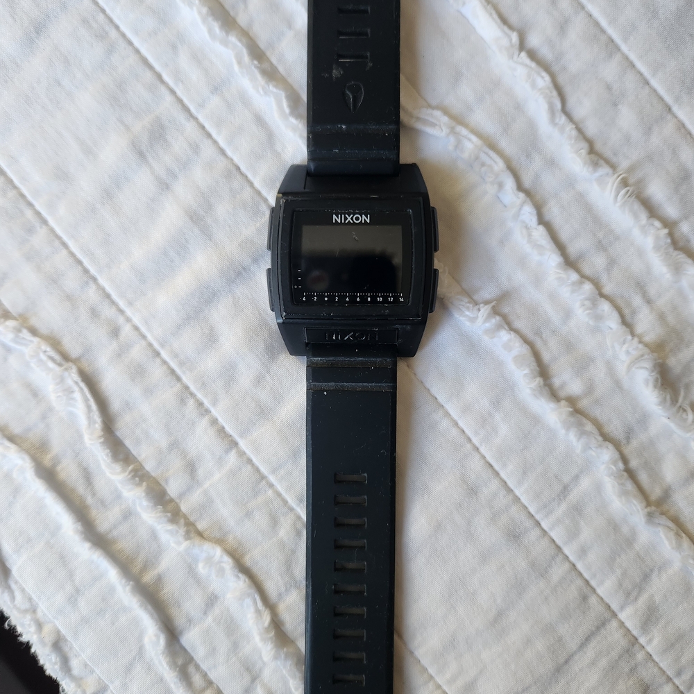Nixon Black Digital Smartwatch